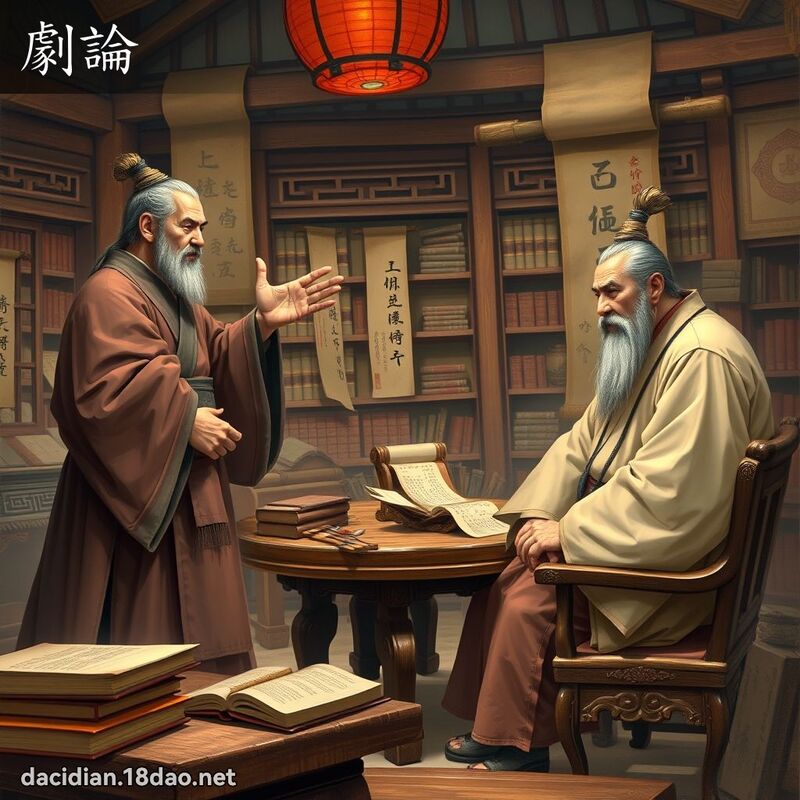劇論 - 國語大辭典配圖