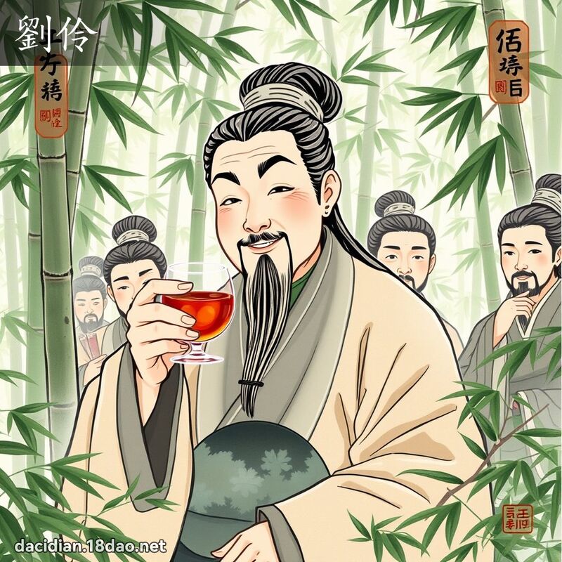 刘伶 - 国语大辞典配图