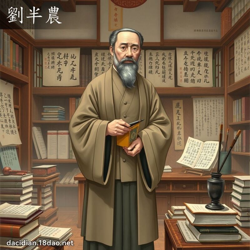 刘半农 - 国语大辞典配图