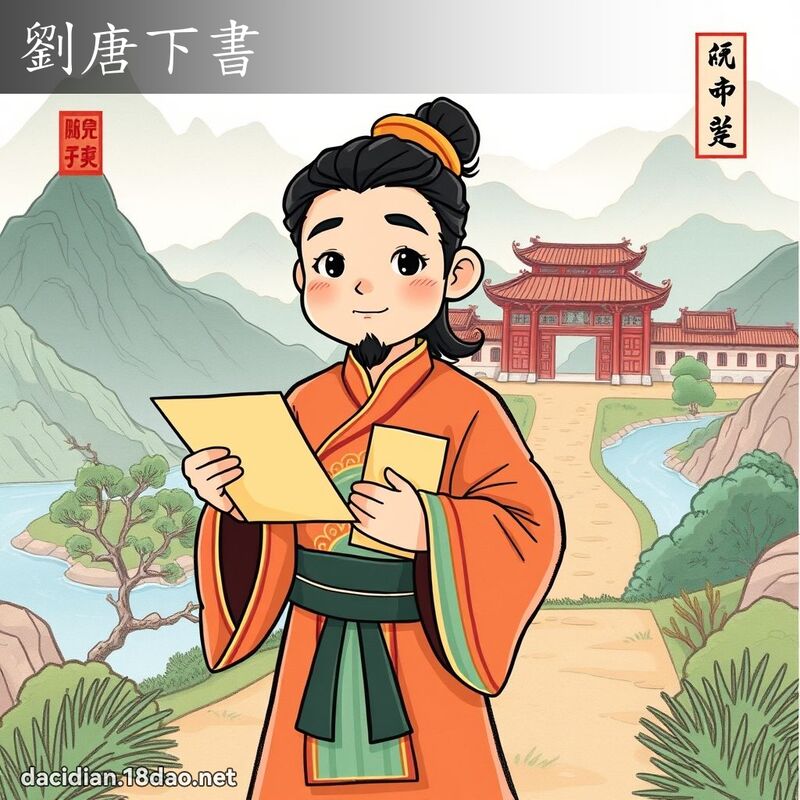 刘唐下书 - 国语大辞典配图