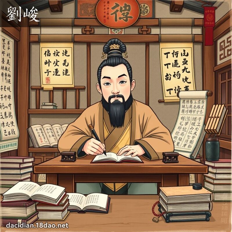 劉峻 - 國語大辭典配圖