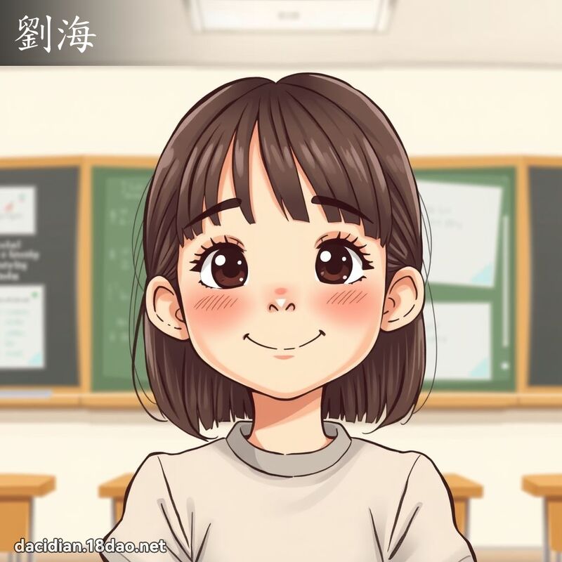劉海 - 國語大辭典配圖