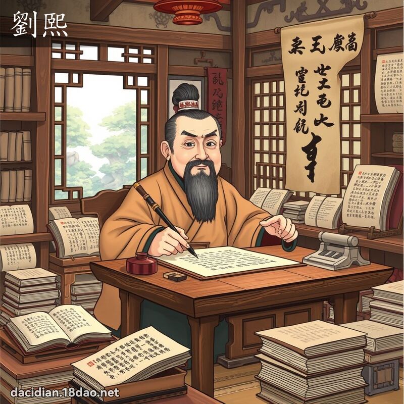 刘熙 - 国语大辞典配图