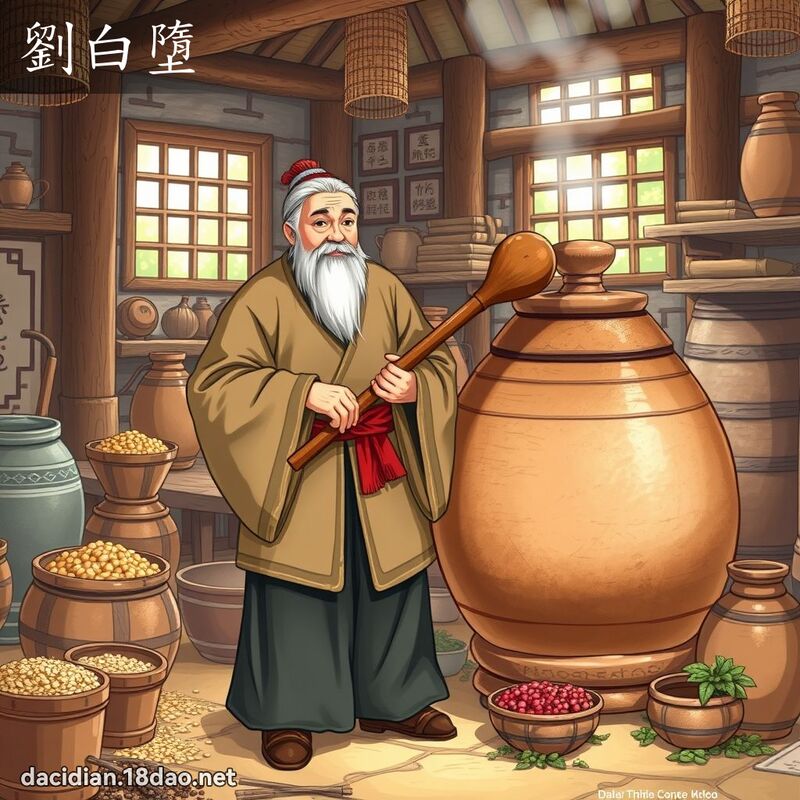 刘白墮 - 国语大辞典配图