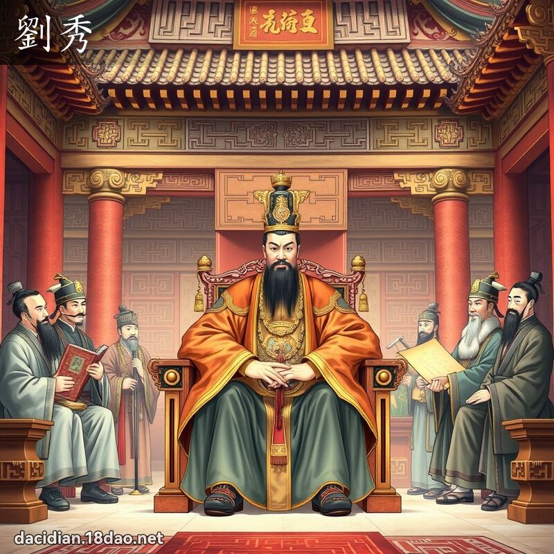 劉秀 - 國語大辭典配圖