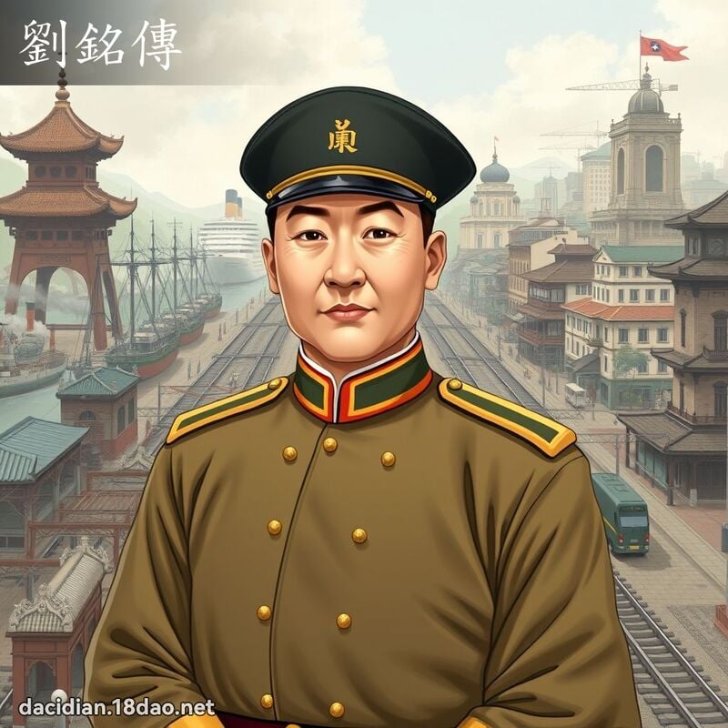 刘铭传 - 国语大辞典配图