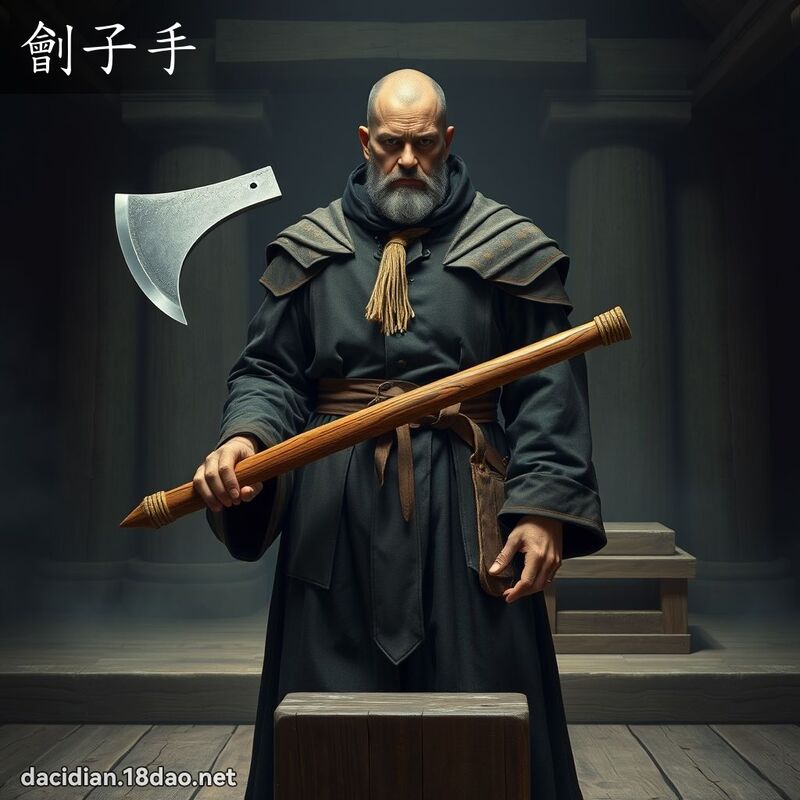 刽子手 - 国语大辞典配图