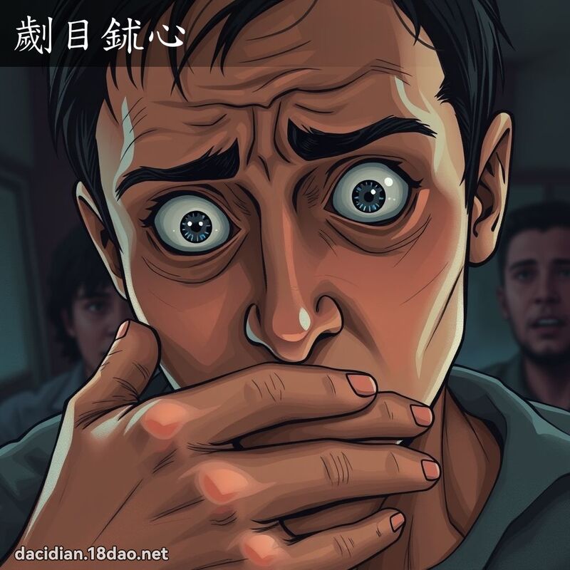 劌目鉥心 - 国语大辞典配图