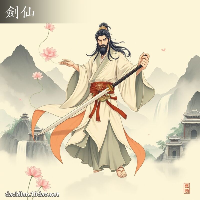 剑仙 - 国语大辞典配图