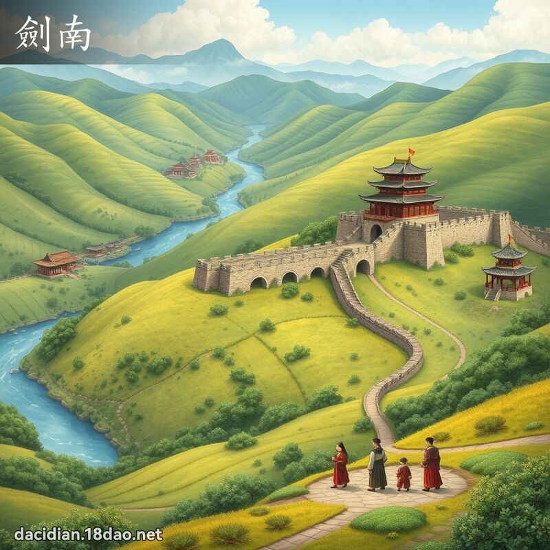 剑南 - 国语大辞典配图