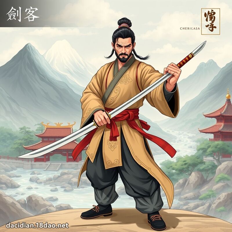 剑客 - 国语大辞典配图