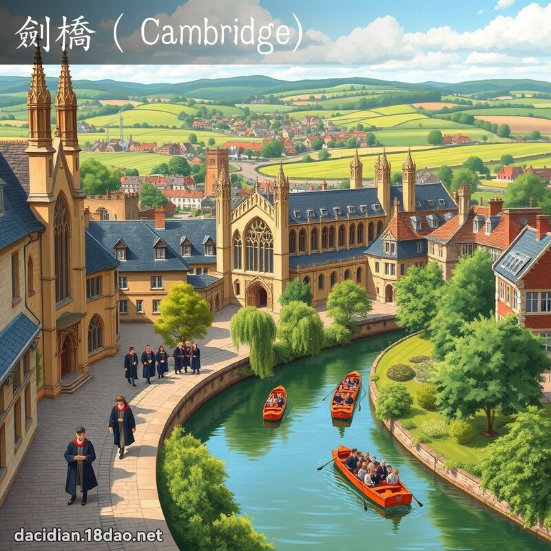 劍橋（Cambridge) - 國語大辭典配圖