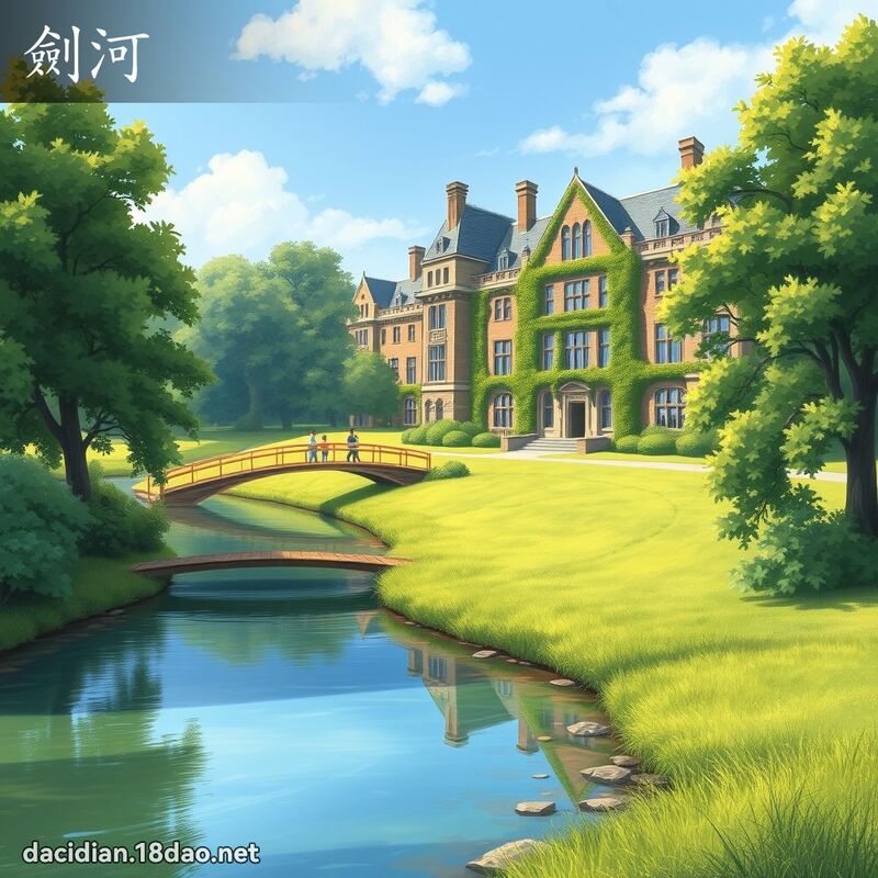劍河 - 國語大辭典配圖