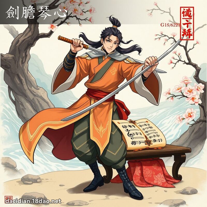 剑胆琴心 - 国语大辞典配图