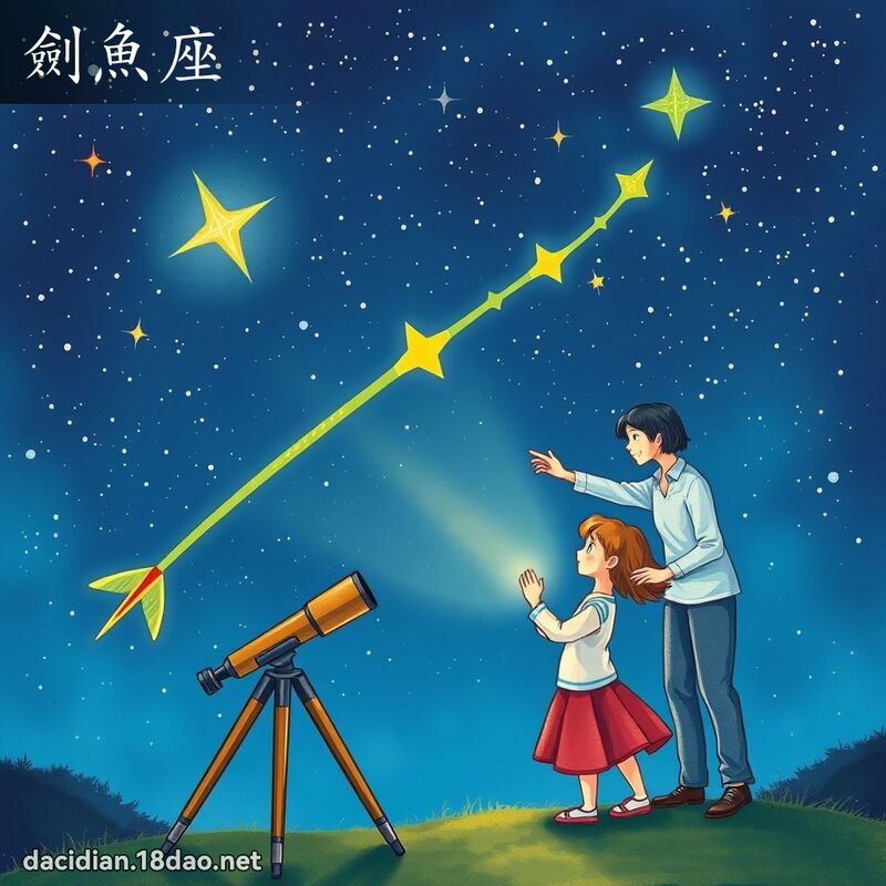 劍魚座 - 國語大辭典配圖