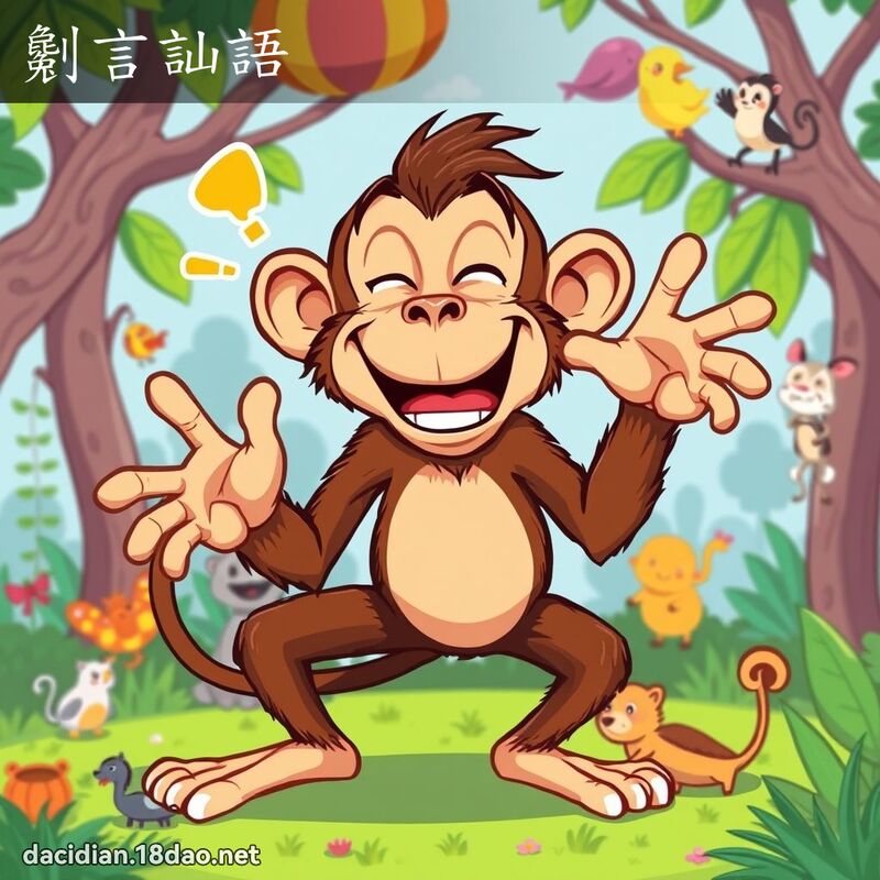 劖言訕語 - 國語大辭典配圖