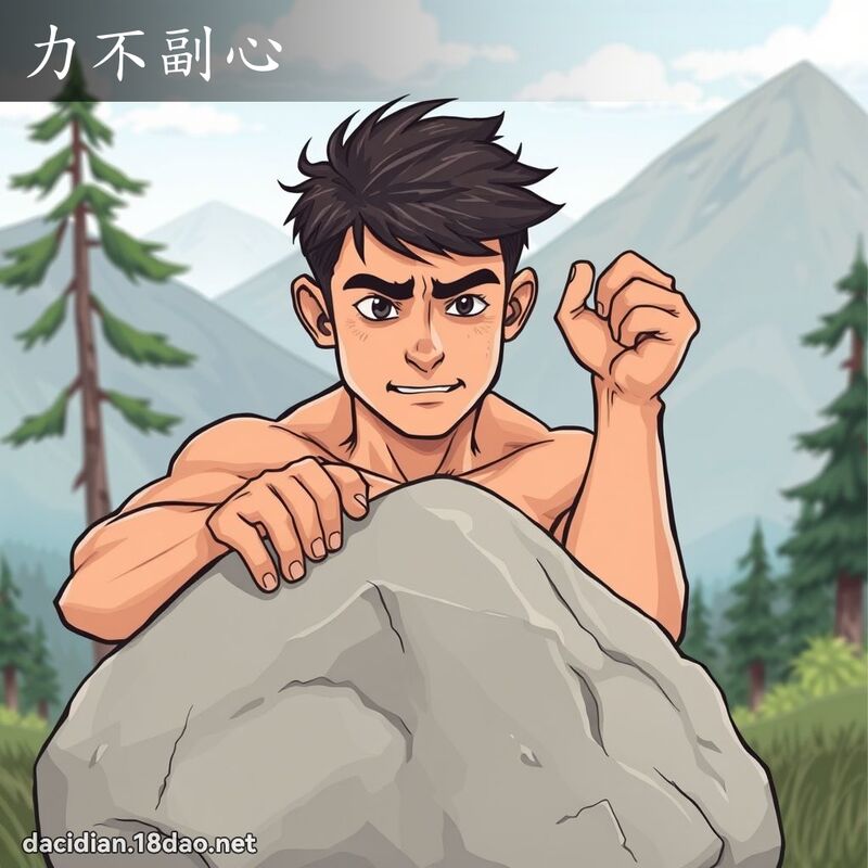 力不副心 - 國語大辭典配圖