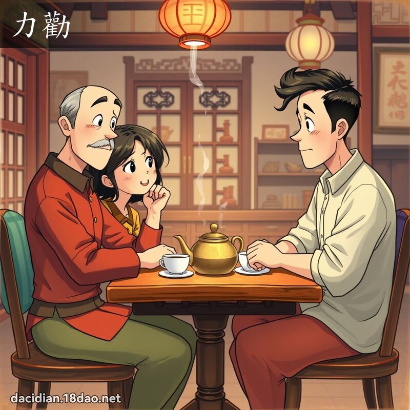 力勸 - 國語大辭典配圖