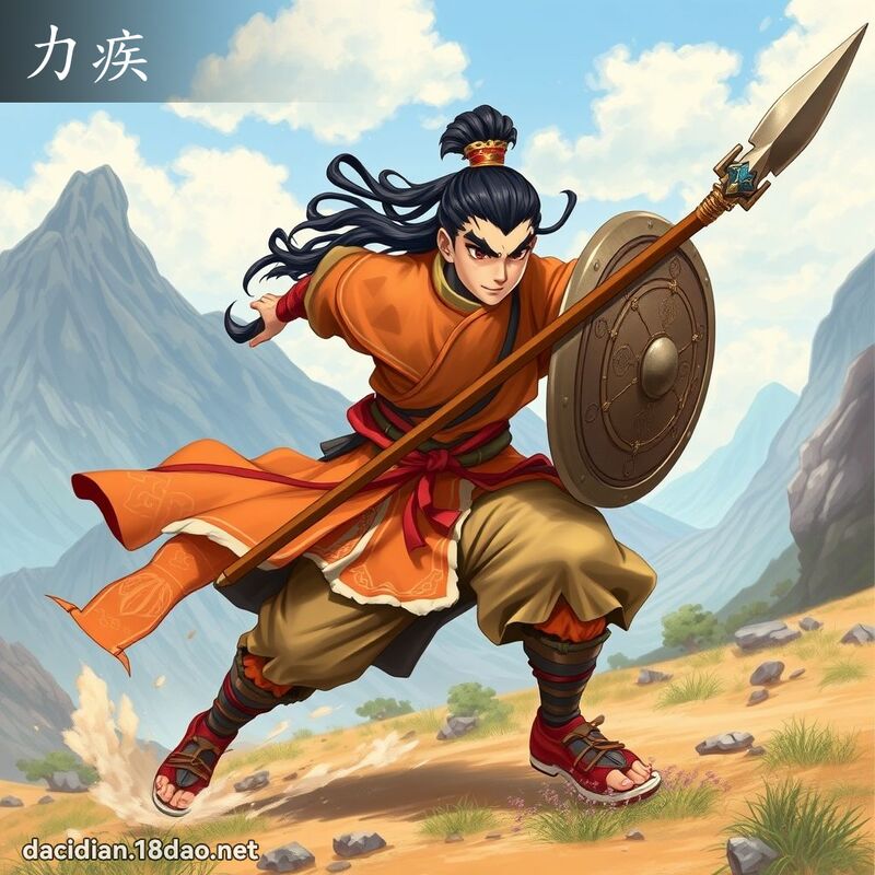 力疾 - 國語大辭典配圖