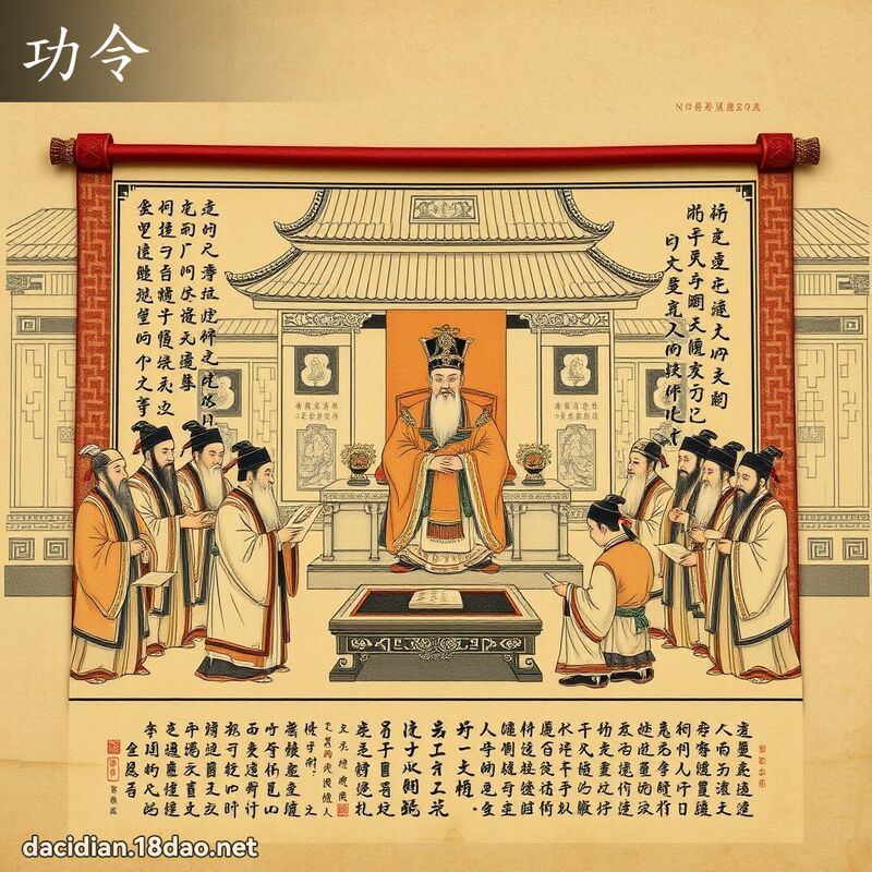 功令 - 國語大辭典配圖