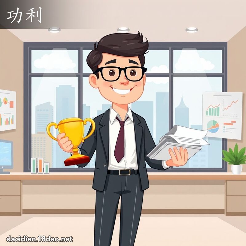 功利 - 国语大辞典配图
