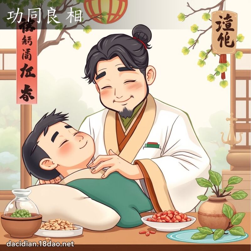 功同良相 - 國語大辭典配圖