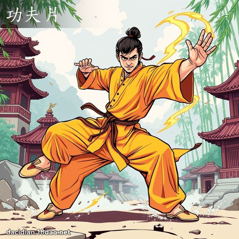 功夫片 - 國語大辭典配圖