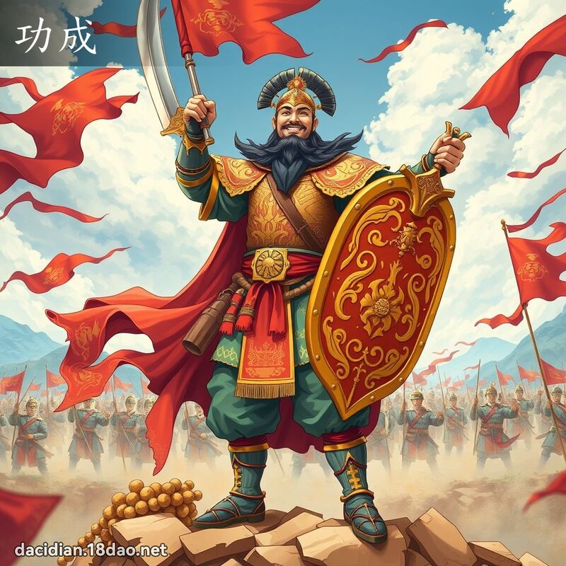 功成 - 国语大辞典配图