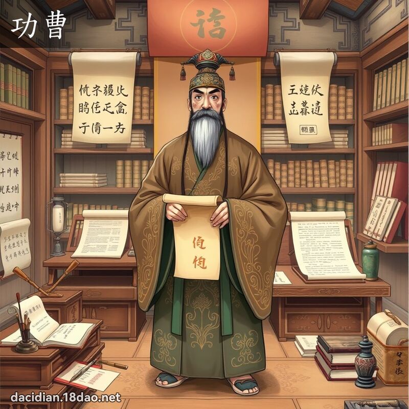 功曹 - 國語大辭典配圖