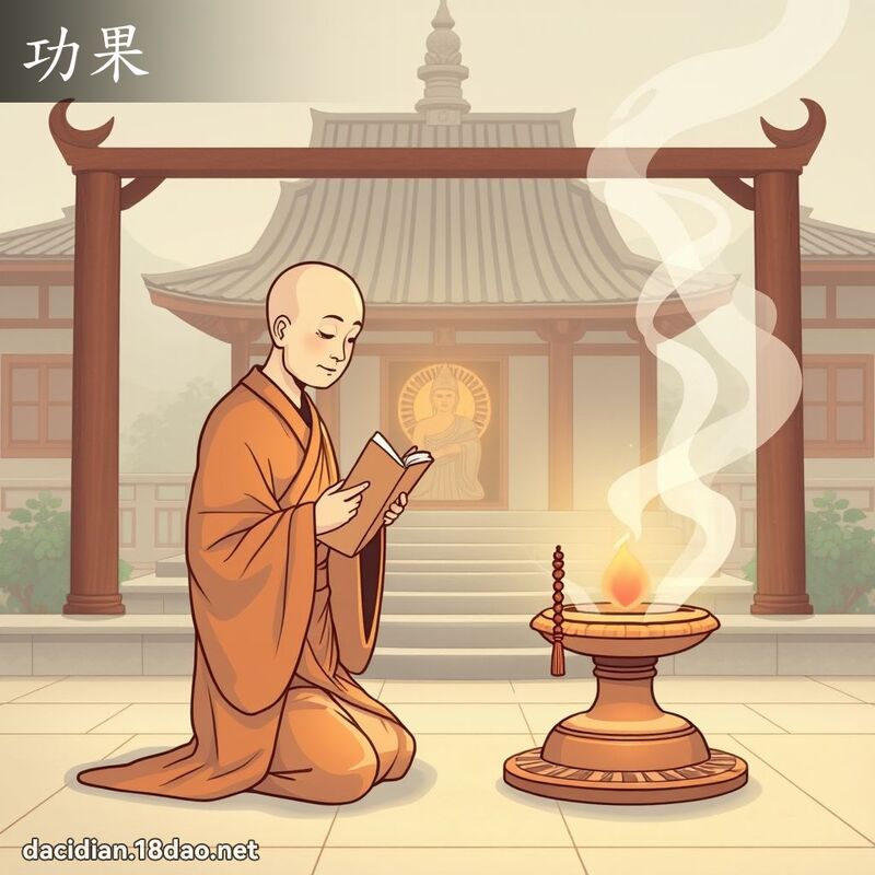 功果 - 國語大辭典配圖