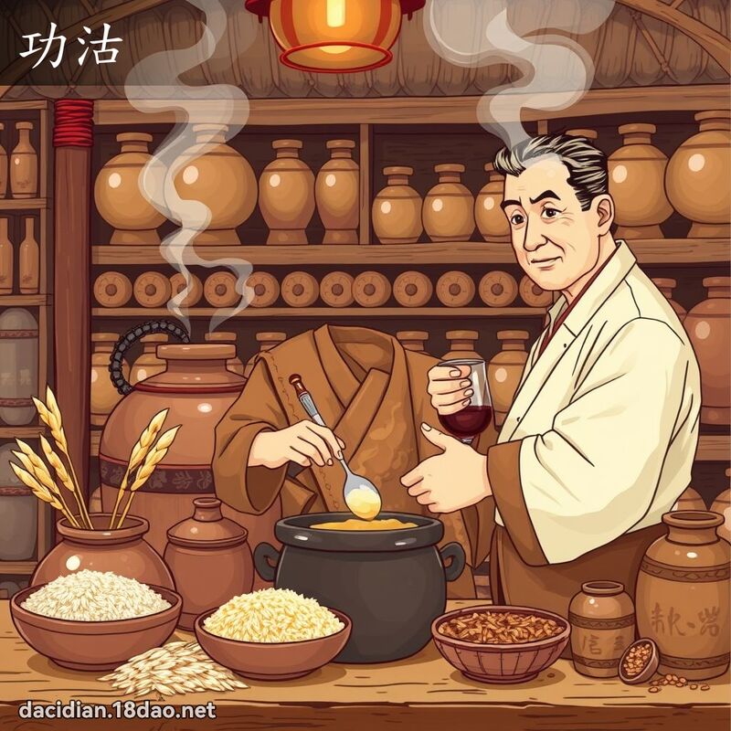 功沽 - 國語大辭典配圖