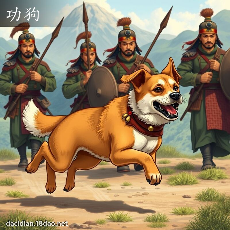 功狗 - 國語大辭典配圖