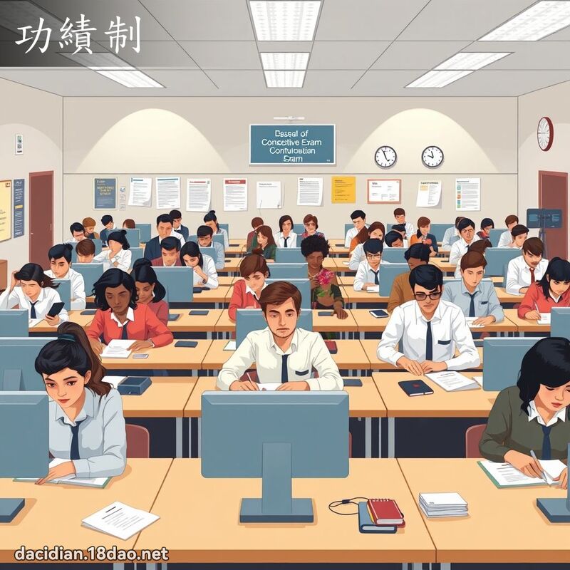 功績制 - 國語大辭典配圖
