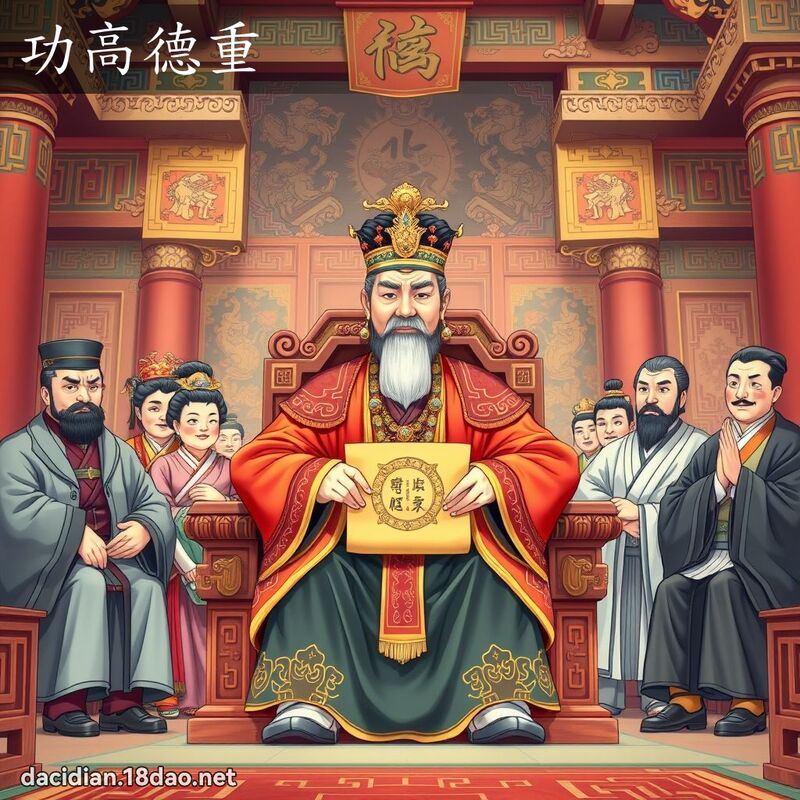 功高德重 - 国语大辞典配图