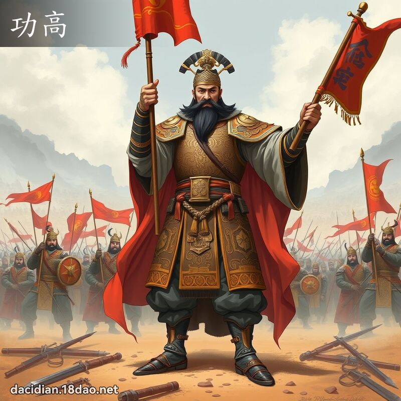 功高 - 國語大辭典配圖