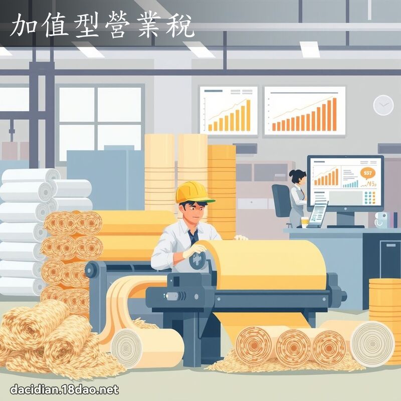 加值型营业税 - 国语大辞典配图