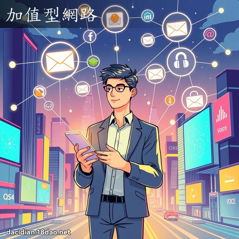 加值型網路 - 國語大辭典配圖