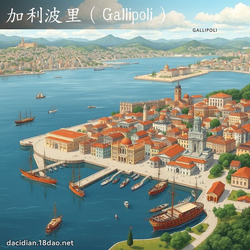加利波里（Gallipoli） - 国语大辞典配图