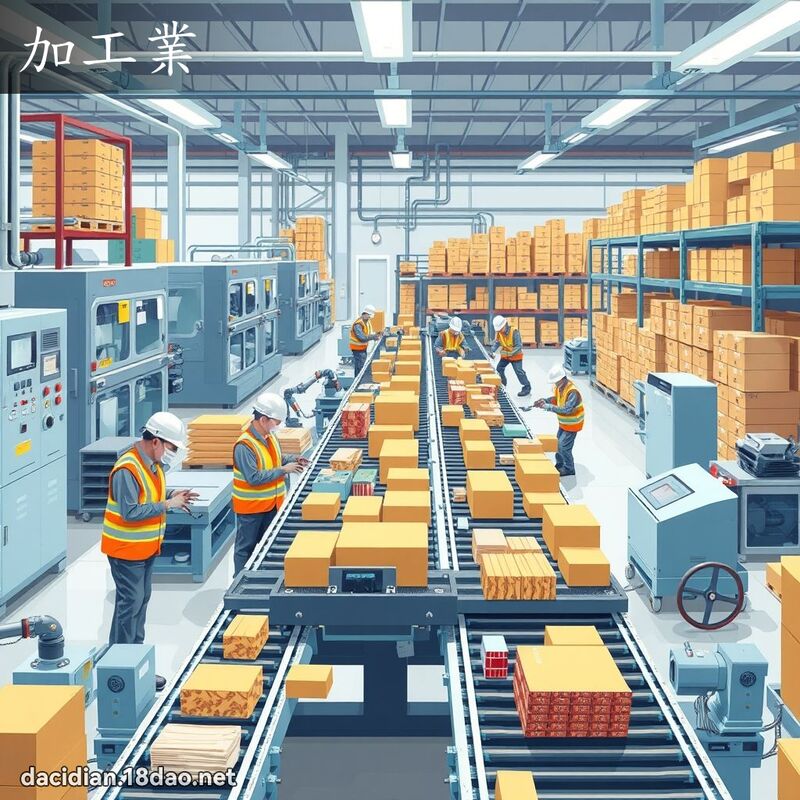 加工业 - 国语大辞典配图