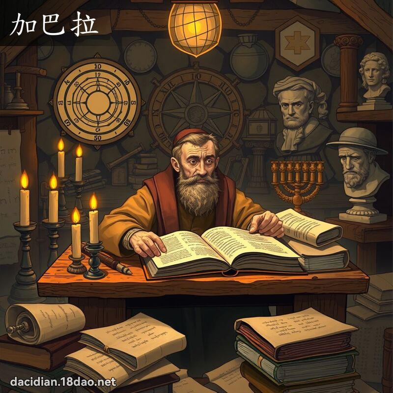 加巴拉 - 國語大辭典配圖