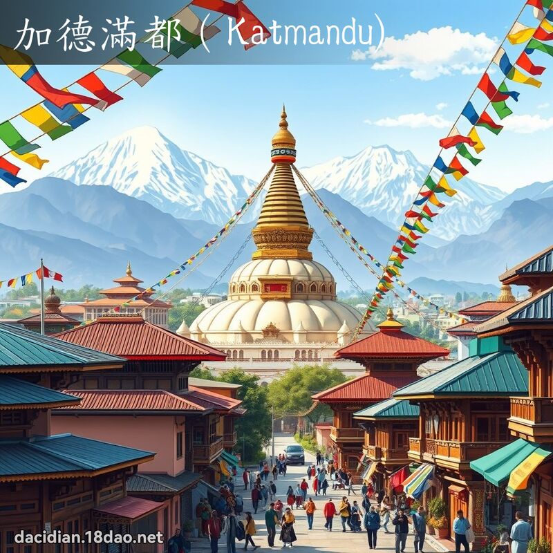 加德满都（Katmandu) - 国语大辞典配图
