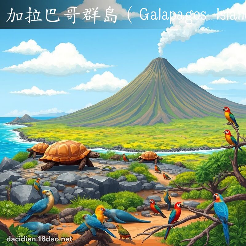 加拉巴哥群岛（Galapagos Islands） - 国语大辞典配图