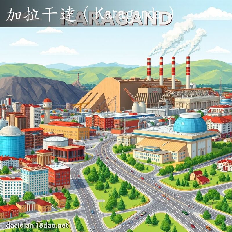 加拉干达（Karaganda） - 国语大辞典配图