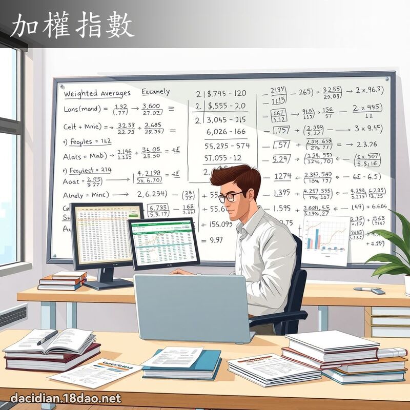 加权指数 - 国语大辞典配图