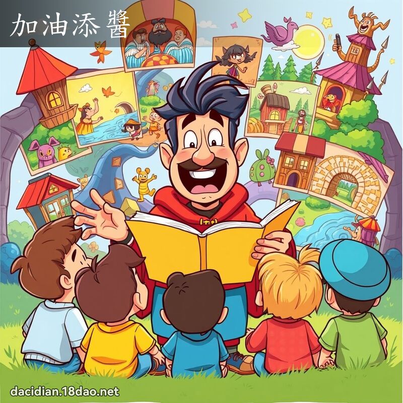 加油添酱 - 国语大辞典配图