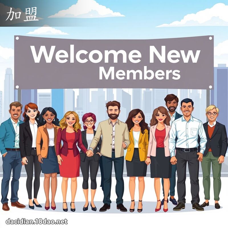 加盟 - 國語大辭典配圖