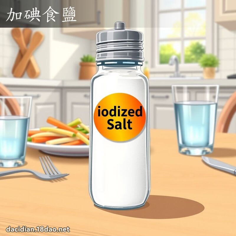 加碘食鹽 - 國語大辭典配圖