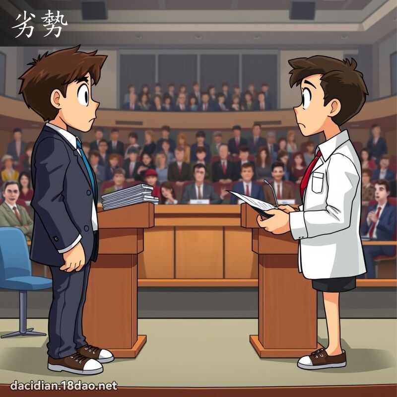 劣势 - 国语大辞典配图