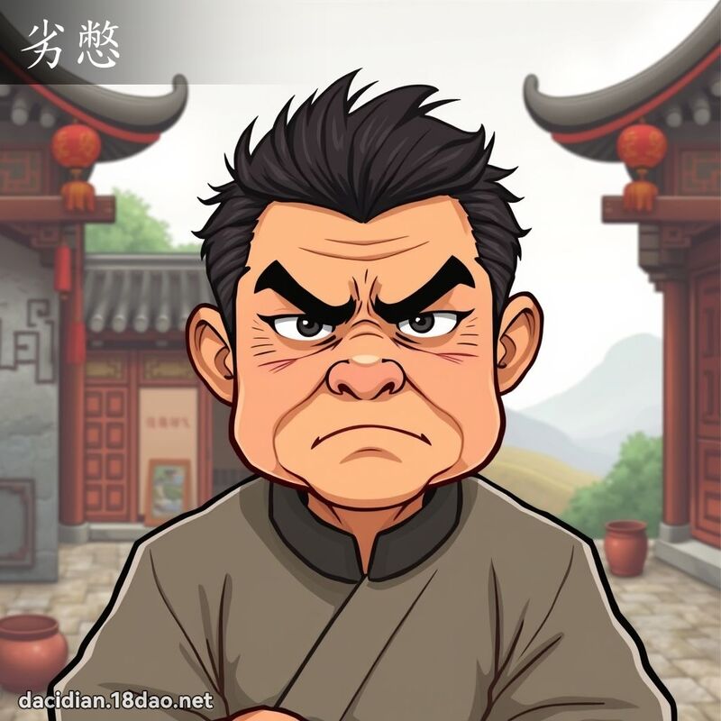 劣憋 - 国语大辞典配图