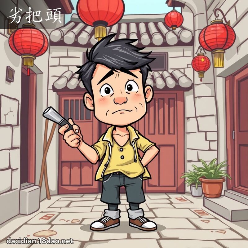 劣把头 - 国语大辞典配图